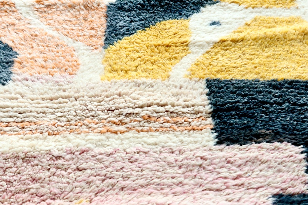 LIGHT YEARS(�饤�� ���䡼��)"MOROCCAN RUG VINTAGE BENI OUARAIN -�٥˥��� W166cm �� H108cm- BO-1241"