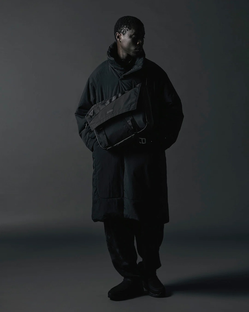 ��8.31 10:00 Release / limited��White Mountaineering �� BRIEFING(�ۥ磻�ȥޥ���ƥ˥���� �� �֥꡼�ե���) "WM BLK x BRIEFING ��MESSENGER��"
