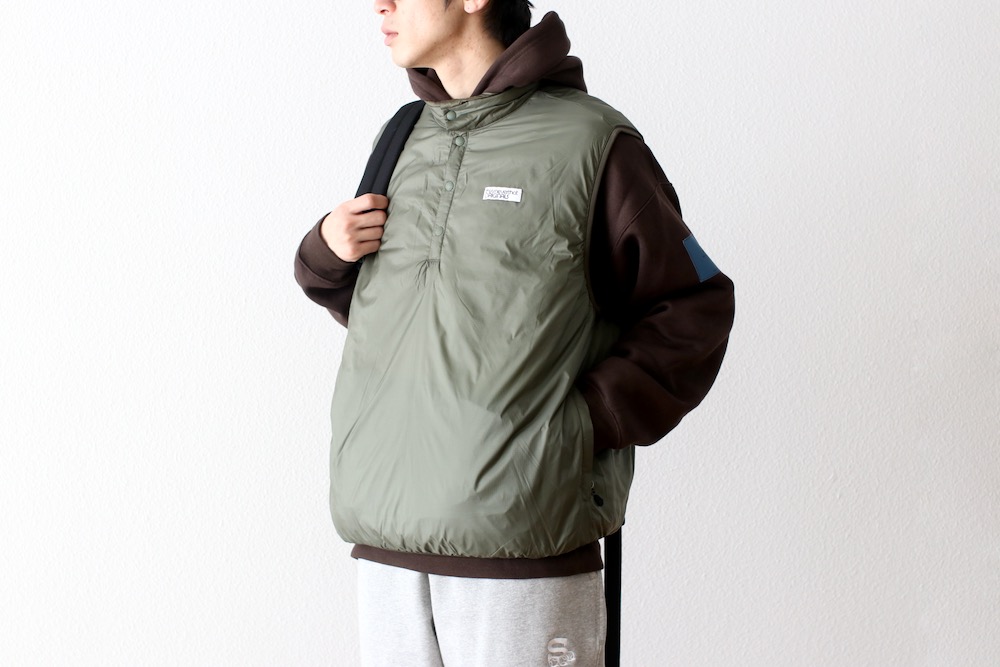 ��20%Off coupon�оݡ�thisisneverthat (�ǥ��� ���� �ͥС����å�) "Insulated Reversible Vest"