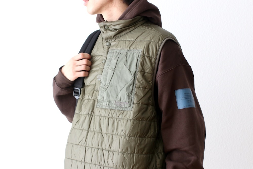 ��20%Off coupon�оݡ�thisisneverthat (�ǥ��� ���� �ͥС����å�) "Insulated Reversible Vest"