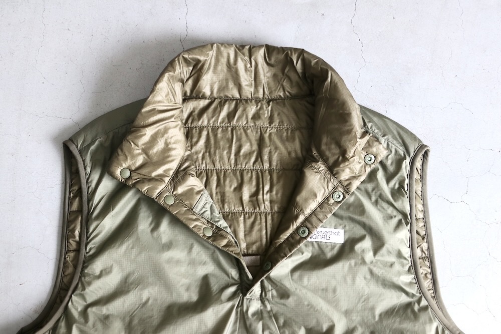 ��20%Off coupon�оݡ�thisisneverthat (�ǥ��� ���� �ͥС����å�) "Insulated Reversible Vest"