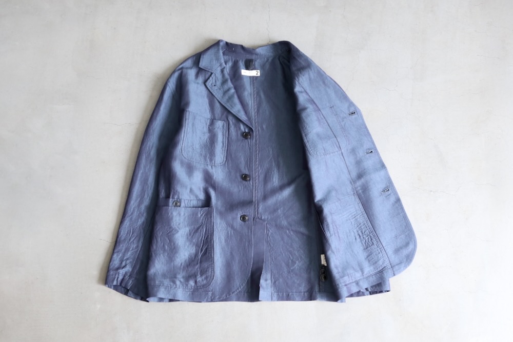 ts(s)　ティーエスエス　リネンジャケット　22SS 日本製 カバーオール麻 ts(s) ティーエスエス リネンジャケット 22SS 日本製 カバーオール麻