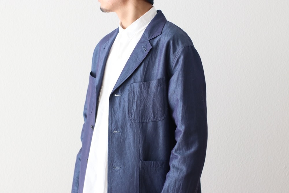 ts(s)　ティーエスエス　リネンジャケット　22SS 日本製 カバーオール麻 ts(s) ティーエスエス リネンジャケット 22SS 日本製 カバーオール麻