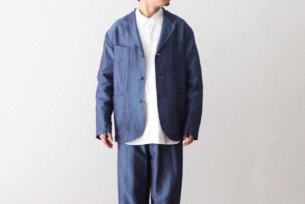 ts(s)　ティーエスエス　リネンジャケット　22SS 日本製 カバーオール麻 000000021126_UV8ntJN.jpg