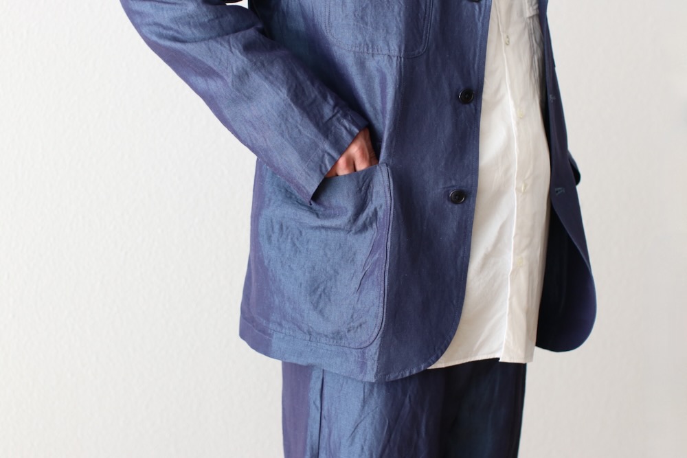 ts(s)　ティーエスエス　リネンジャケット　22SS 日本製 カバーオール麻 ts(s) ティーエスエス リネンジャケット 22SS 日本製