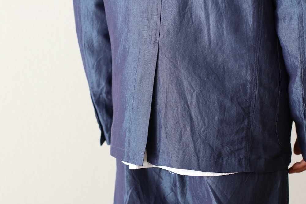 ts(s) (�ƥ�����������) "4+1 Patch Pocket Jacket -Viscose*Linen Chambray Cloth"