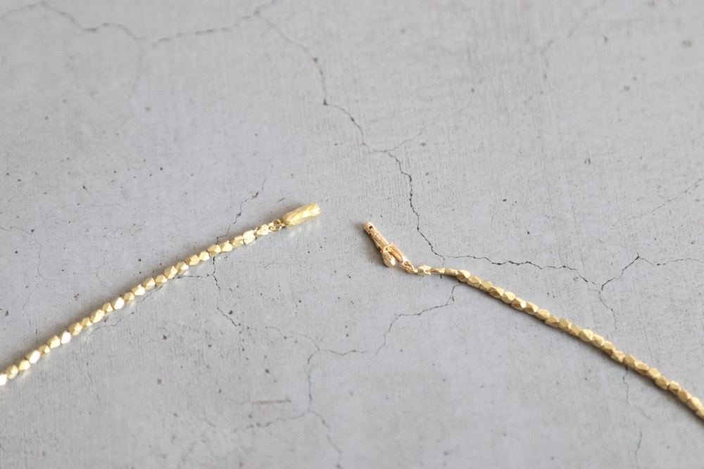 Porter Classic(�ݡ��������饷�å�) "GOLD BEADS NECKLACE 19.5 / YELLOW GOLD"