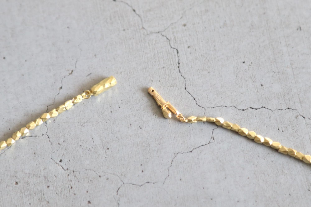 Porter Classic(�ݡ��������饷�å�) "GOLD BEADS NECKLACE 19.5 / YELLOW GOLD"