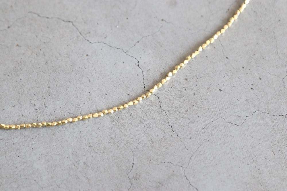 Porter Classic(�ݡ��������饷�å�) "GOLD BEADS NECKLACE 19.5 / YELLOW GOLD"