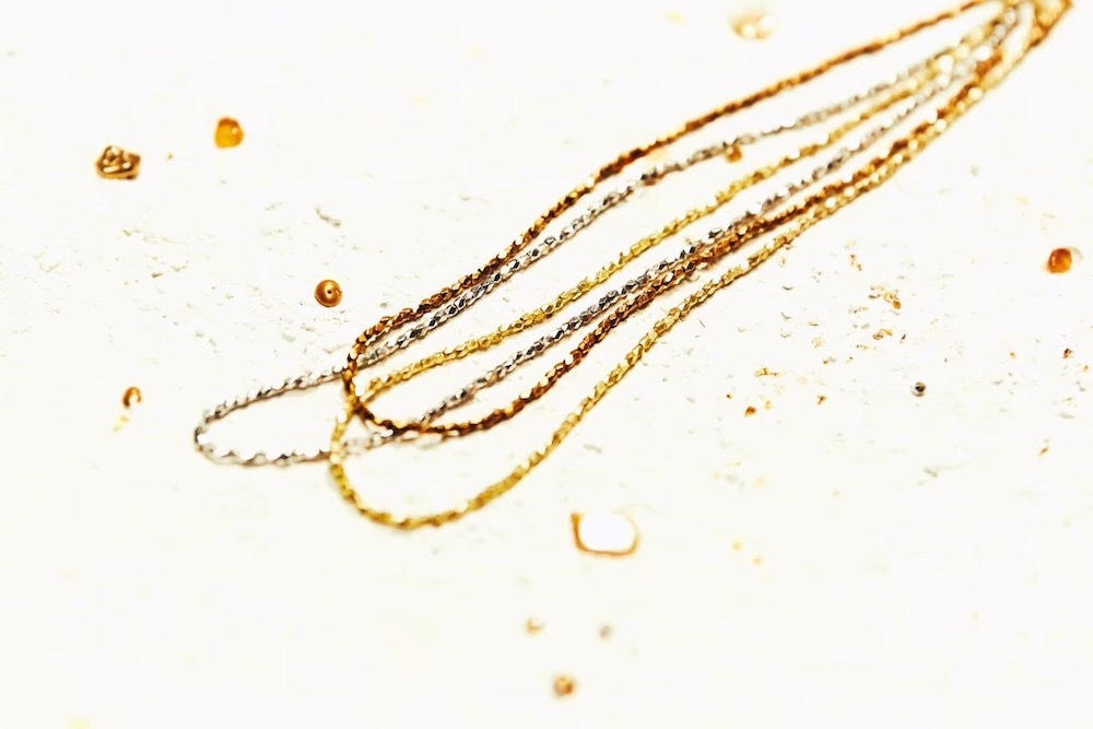 Porter Classic(�ݡ��������饷�å�) "GOLD BEADS NECKLACE 19.5 / YELLOW GOLD"