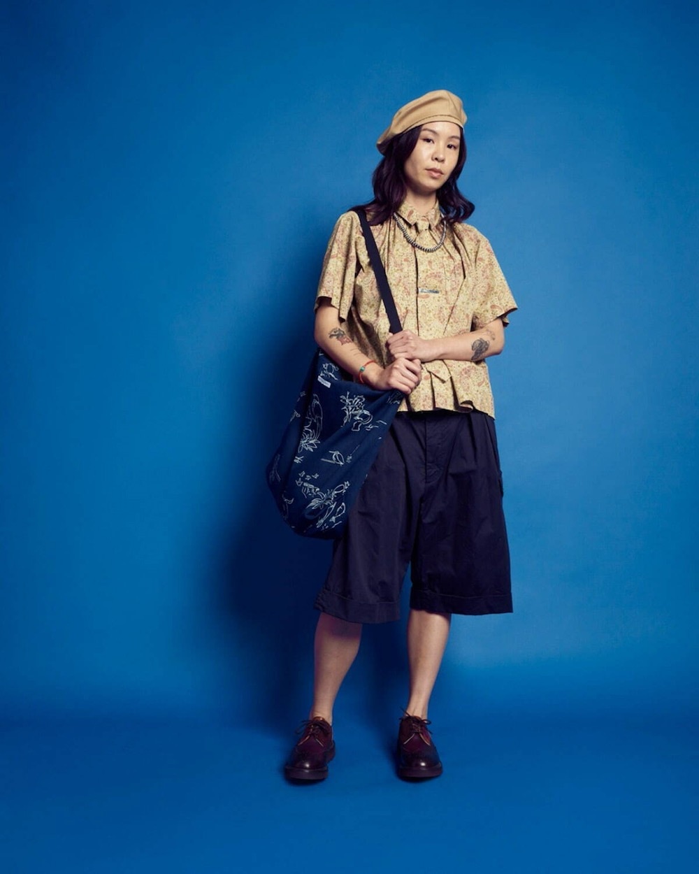 【極希少】FWK エンジニアードガーメンツ 総柄 パンツ ENGINEERED GARMENTS(エンジニアードガーメンツ) Drawstring