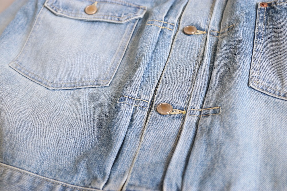 Unlikely (����饤���꡼) "Unlikely Time Travel Trucker Jacket 1977Wash"