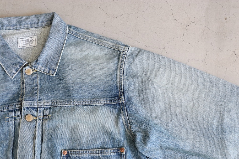 Unlikely (����饤���꡼) "Unlikely Time Travel Trucker Jacket 1977Wash"