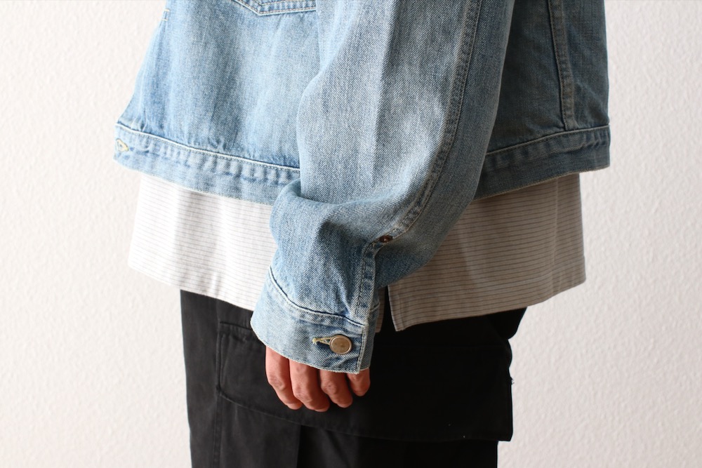 Unlikely (����饤���꡼) "Unlikely Time Travel Trucker Jacket 1977Wash"