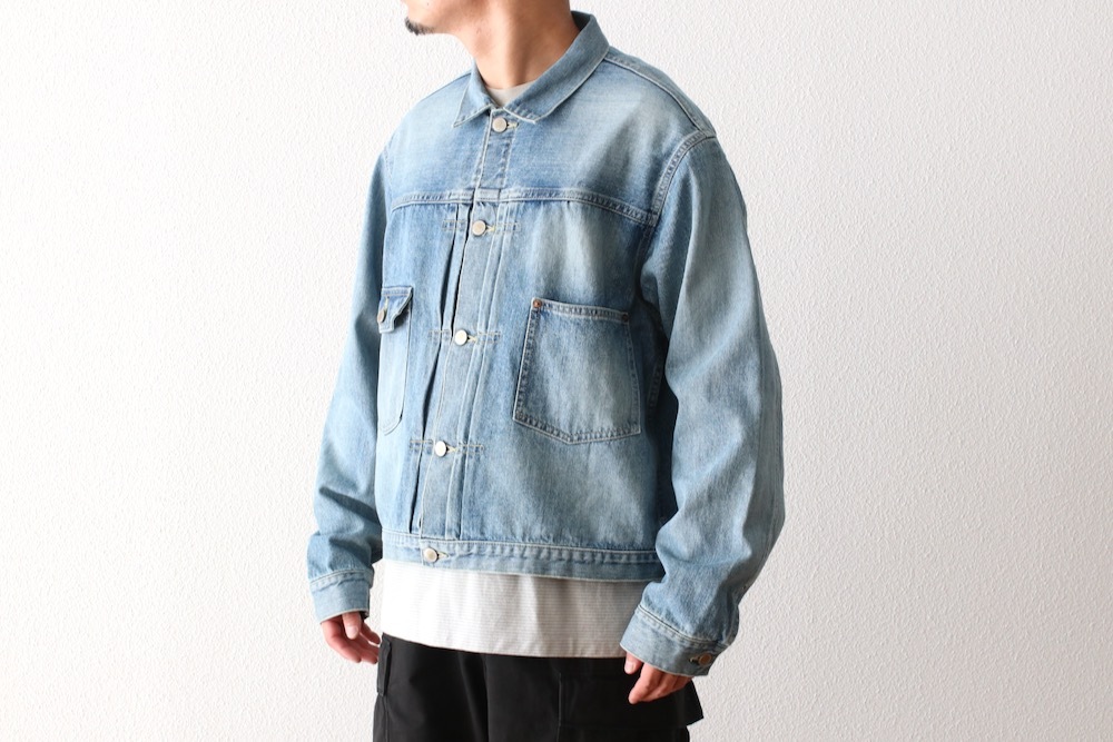 Unlikely (����饤���꡼) "Unlikely Time Travel Trucker Jacket 1977Wash"