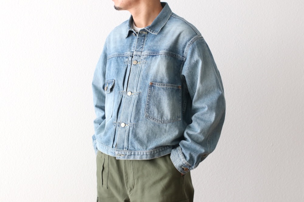 Unlikely (����饤���꡼) "Unlikely Time Travel Trucker Jacket 1977Wash"