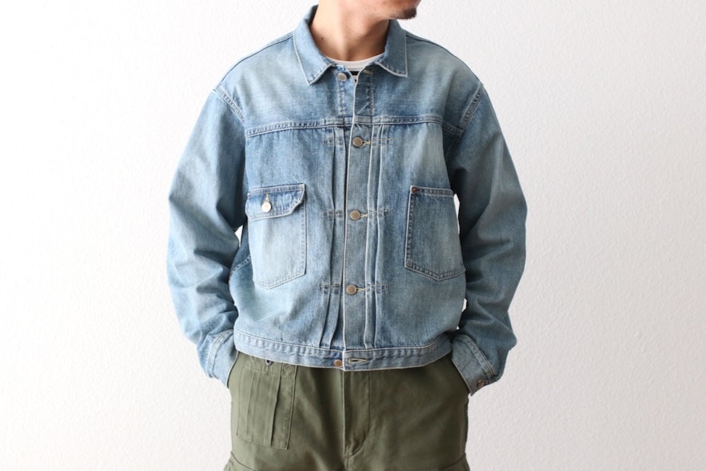 Unlikely (����饤���꡼) "Unlikely Time Travel Trucker Jacket 1977Wash"