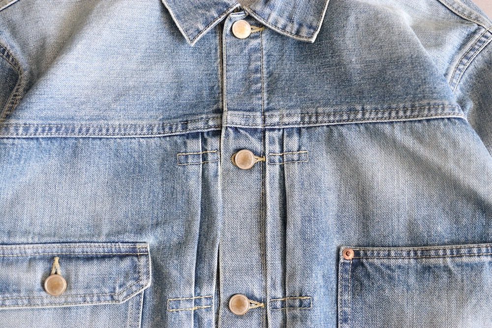 Unlikely (����饤���꡼) "Unlikely Time Travel Trucker Jacket 1977Wash"
