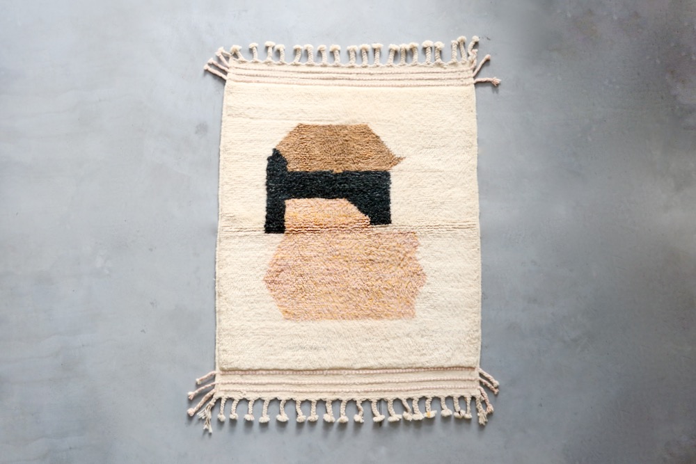 LIGHT YEARS(�饤�� ���䡼��)"MOROCCAN RUG VINTAGE BENI OUARAIN -�٥˥��� W161cm �� H117cm- BO-1244"