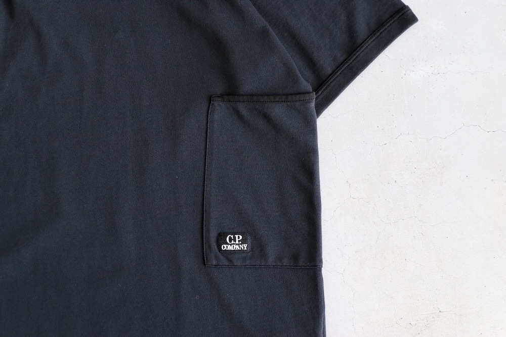 C.P. Company (ԡѥˡ) "TACTING PIQUET BUTTONED T-SHIRT"