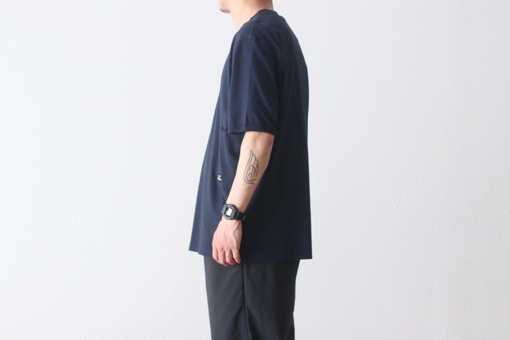 C.P. Company (ԡѥˡ) "TACTING PIQUET BUTTONED T-SHIRT"