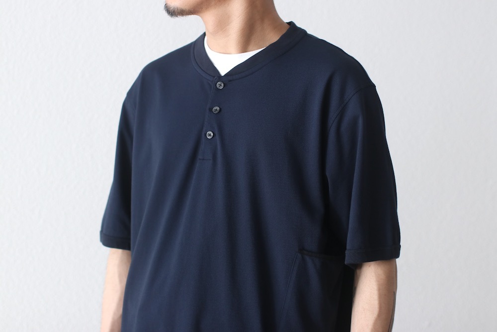 C.P. Company (ԡѥˡ) "TACTING PIQUET BUTTONED T-SHIRT"
