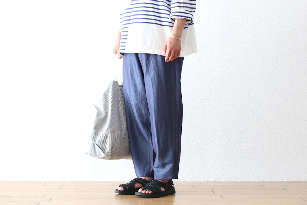 [20%OFF] ts(s) (�ƥ�����������) "Pegtop Pants -Viscose*Linen Chambray Cloth"