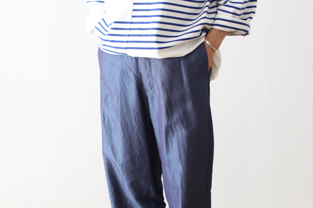 [20%OFF] ts(s) (�ƥ�����������) "Pegtop Pants -Viscose*Linen Chambray Cloth"