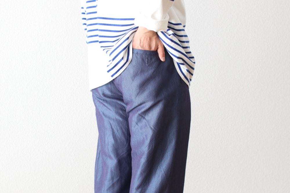 [20%OFF] ts(s) (�ƥ�����������) "Pegtop Pants -Viscose*Linen Chambray Cloth"