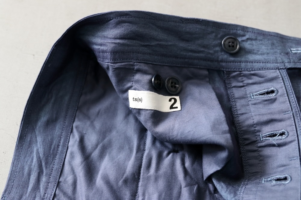 [20%OFF] ts(s) (�ƥ�����������) "Pegtop Pants -Viscose*Linen Chambray Cloth"