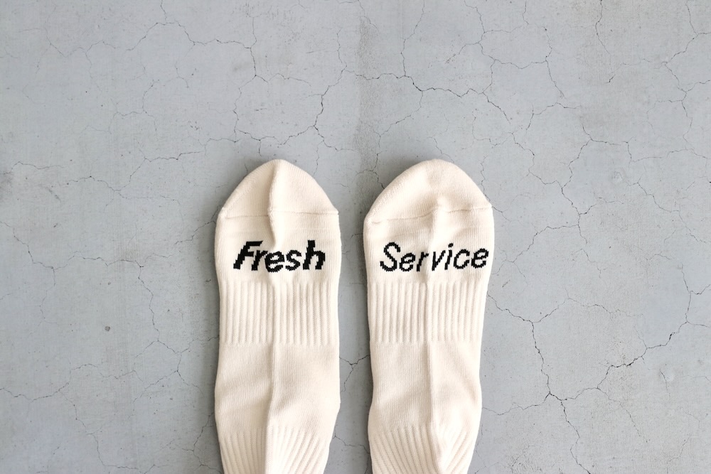 FreshService(�ե�å��奵���ӥ�) "SIGNATURE 3-PACK SOCKS (IV �� GRY �� BLU)"