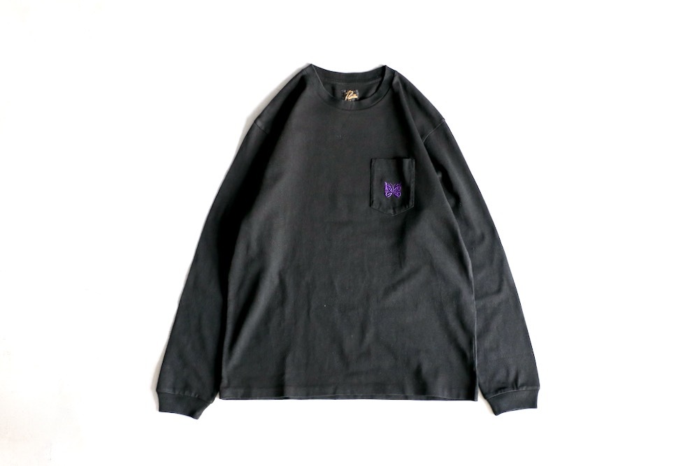L/S Pocket Tee （NEEDLES） ブラック L Needles(ニードルズ) 