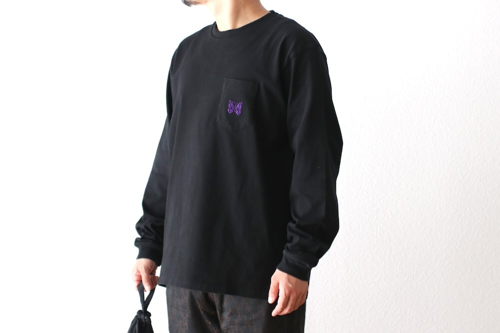 Needles 黒　長袖シャツ Sサイズ Needles(ニードルズ) 