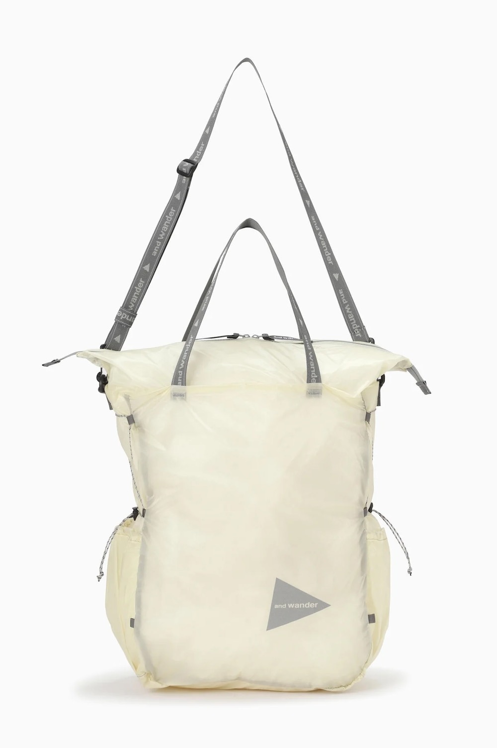 and wander(����ɥ�����) "sil tote bag"