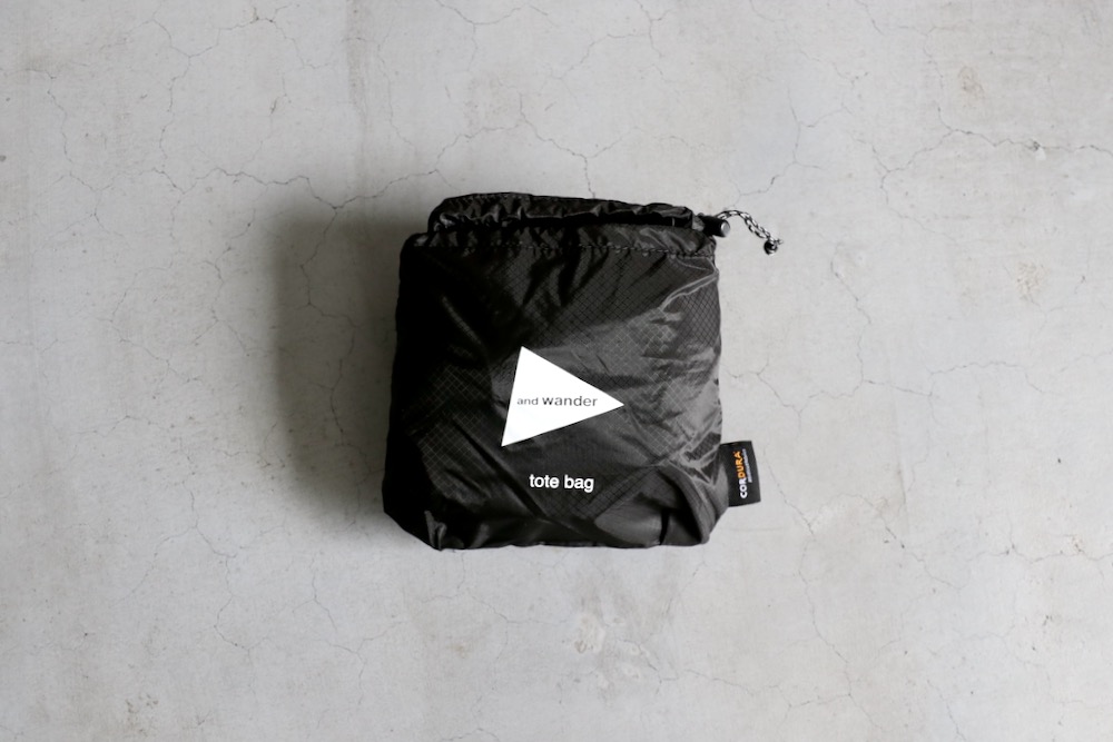 and wander(����ɥ�����) "sil tote bag"