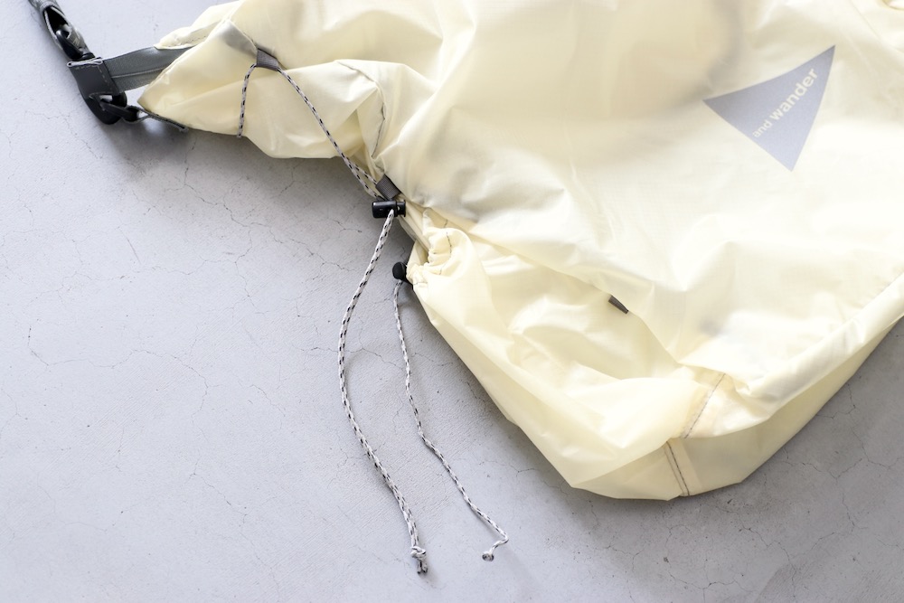 and wander(����ɥ�����) "sil tote bag"