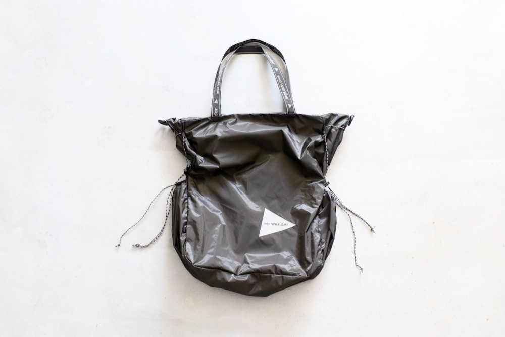 and wander(����ɥ�����) "sil tote bag"