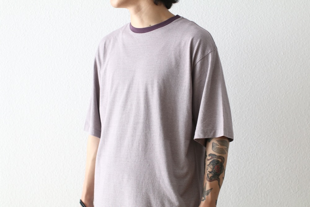 トップス 26ss kaptainsunshine Hard TwistedStripeT KAPTAIN SUNSHINE(キャプテンサンシャイン) 