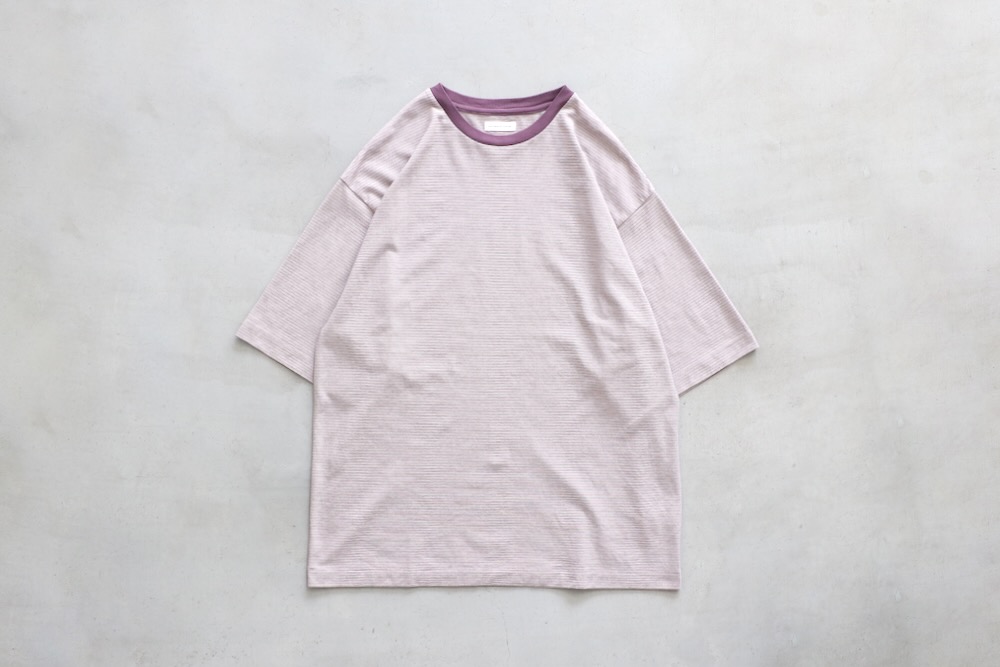KAPTAIN SUNSHINE(����ץƥ󥵥󥷥㥤��) "Hard Twisted Stripe Jersey Half-sleeve Tee"