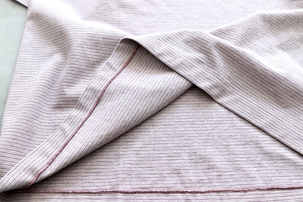 KAPTAIN SUNSHINE(����ץƥ󥵥󥷥㥤��) "Hard Twisted Stripe Jersey Half-sleeve Tee"