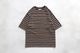 KAPTAIN SUNSHINE(����ץƥ󥵥󥷥㥤��) "Hard Twisted Stripe Jersey Half-sleeve Tee"