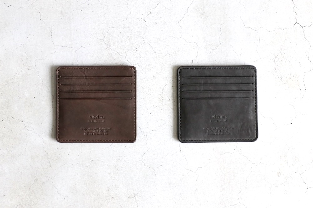 visvim ヴィズヴィム ケース ウォレット 財布 レザー 本革 4.22 Release】visvim(ヴィズヴィム) “LEATHER CARD CASE” | visvim