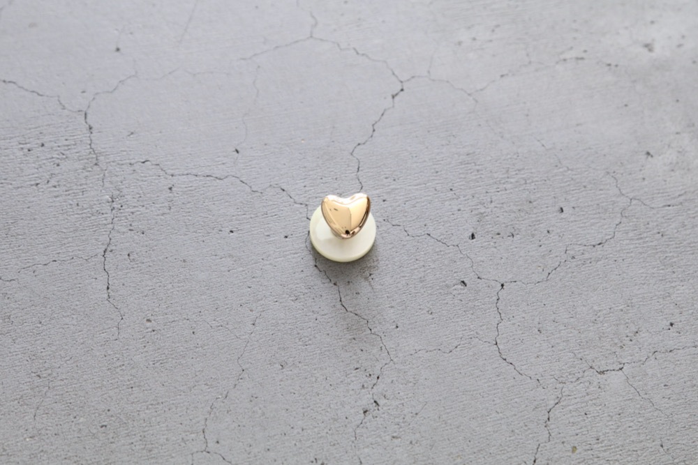 Porter Classic(�ݡ��������饷�å�) "PC GOLD SHIRT COLLAR PIN - HEART/BIRD -"