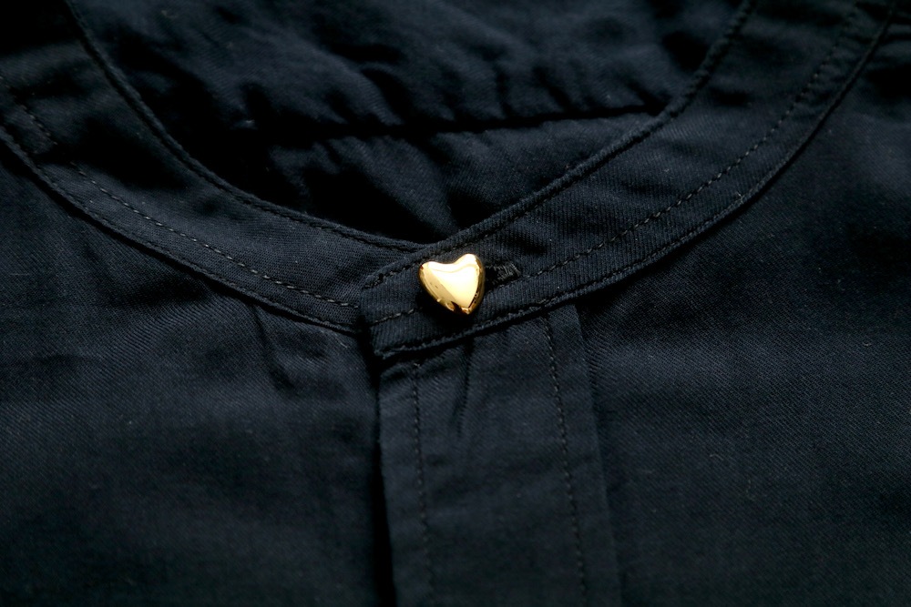 Porter Classic(�ݡ��������饷�å�) "PC GOLD SHIRT COLLAR PIN - HEART/BIRD -"