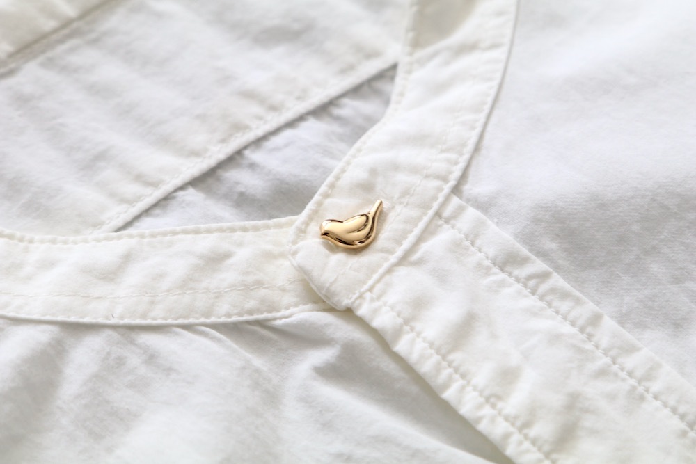 Porter Classic(�ݡ��������饷�å�) "PC GOLD SHIRT COLLAR PIN - HEART/BIRD -"
