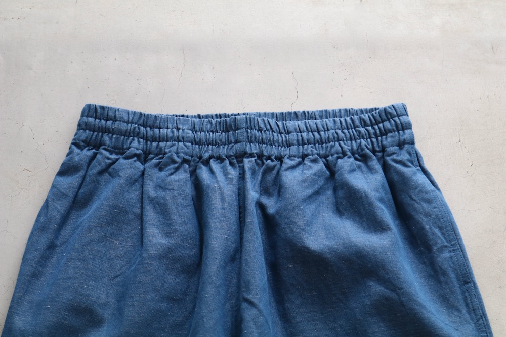 FRAMeWORK　loomer fabric　ポンチョ ≪追加≫loomer/ルーマー 別注cotton silk botanical dye パンツ