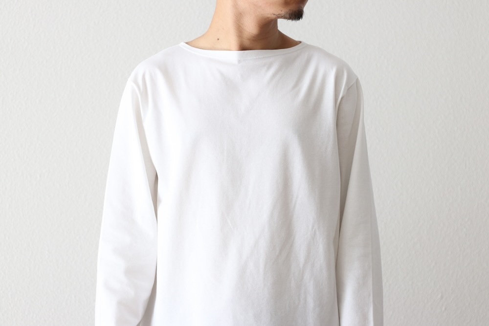 GOLDWIN (ɥ) "Hard Twist Boat Neck L/S T-shirt"