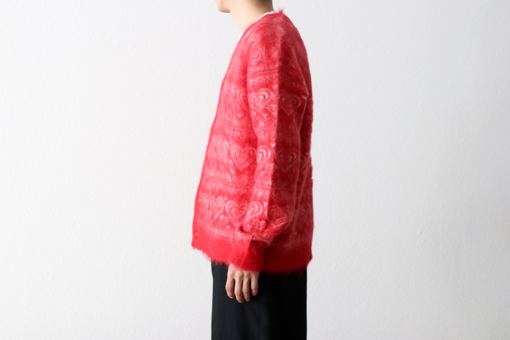 [10% > 30%OFF] Needles(�ˡ��ɥ륺) "Mohair Cardigan - Heart"