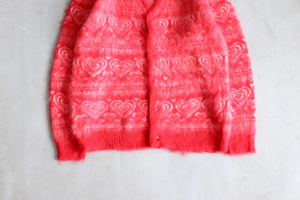[10% > 30%OFF] Needles(�ˡ��ɥ륺) "Mohair Cardigan - Heart"