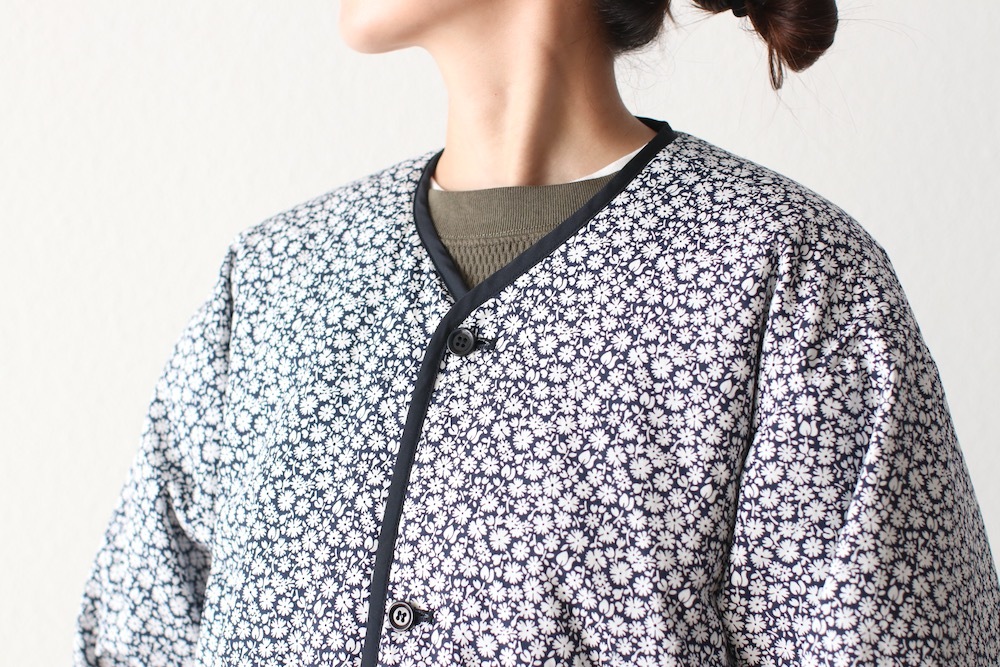 TOUJOURS トゥジュー 千鳥格子 レザーパッチ ジャケット SIZE1 TOUJOURS トゥジュー 千鳥格子 レザーパッチ ジャケット SIZE1 1.jpg